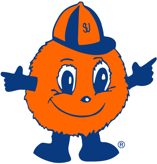 Syracuse Orange 0-1994 Mascot Logo diy iron on heat transfer